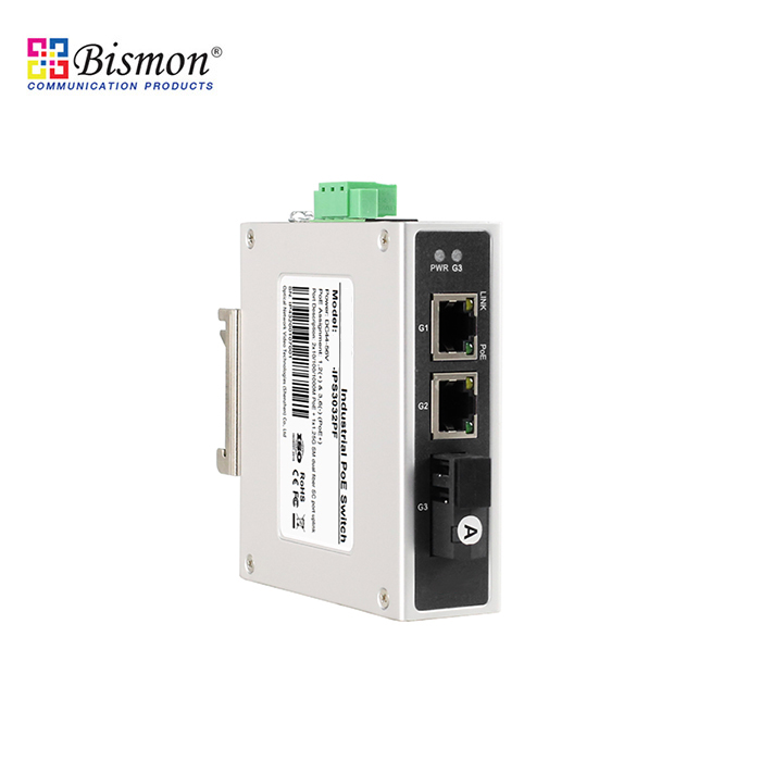 2-10-100-1000Base-T-RJ45-1-SC-Single-Fiber-1310nm-A-Industrial-Ethernet-Switch